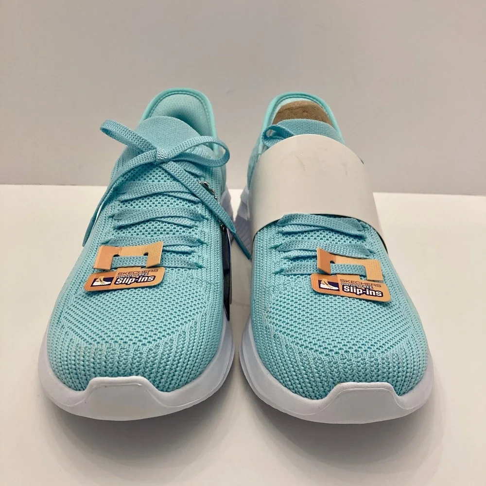 NWT Skechers Aqua Athletic Slip-Ins Hands Free Sneakers - Picture 9 of 9